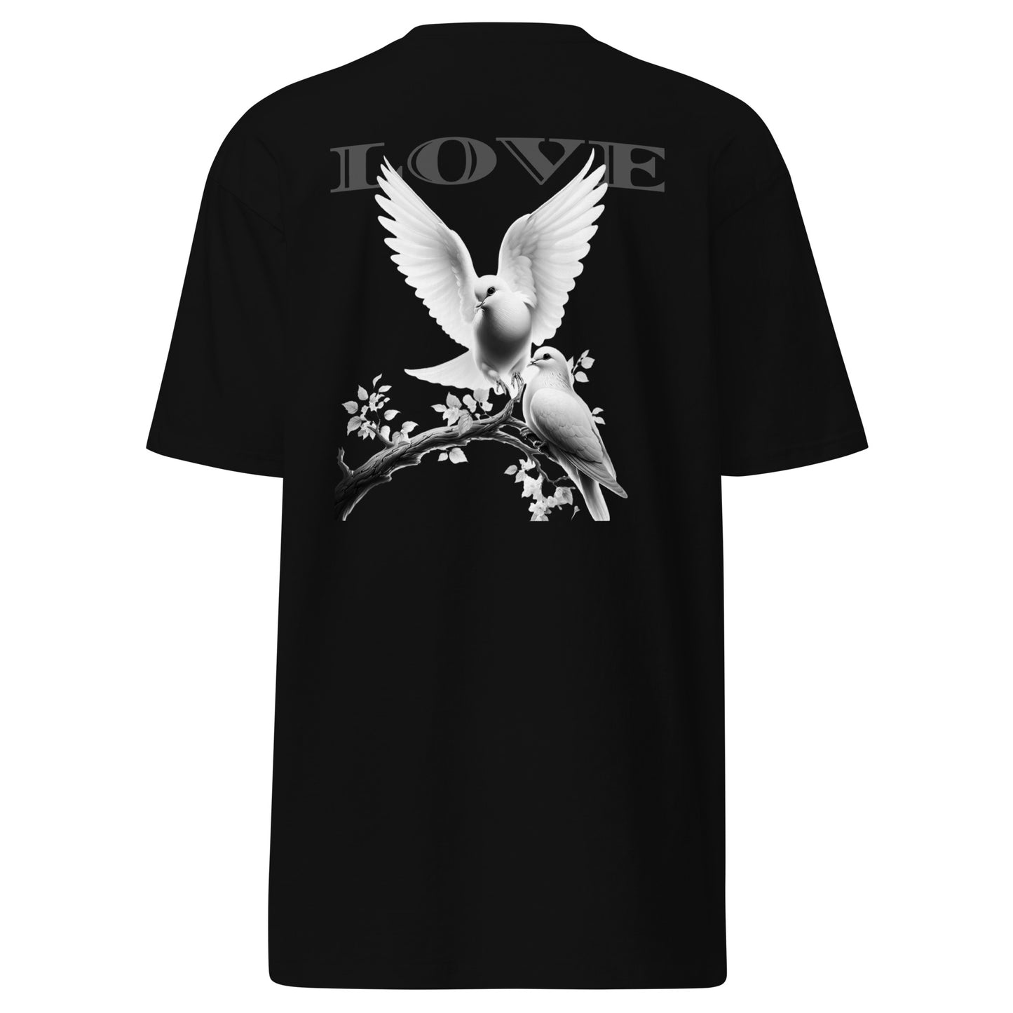 Space Gray Dove Short Sleeve